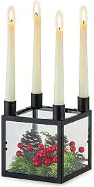 Glasseam Kerzenhalter Adventskranz Modern