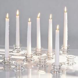 Glasseam Kerzenständer Stabkerzen