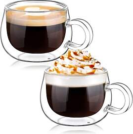 glastal 120ml*2 Espressotassen Doppelwandig