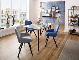 Glastisch OTTO HOME "Danny", transparent 