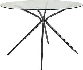 Glastisch OTTO HOME "Silvi", schwarz