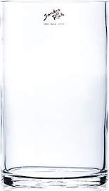Glasvase CYLI Glas Vase Tischvase Blumenvase