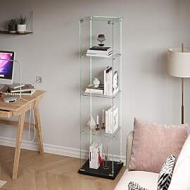 Glasvitrine Standvitrine,Glasvitrine Stehend mit
