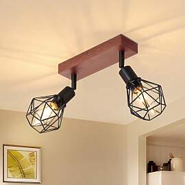 Glitzerlife Deckenstrahler 2 Flammig Deckenlampe