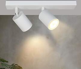 Glitzerlife Deckenstrahler 2 Flammig Flurlampe