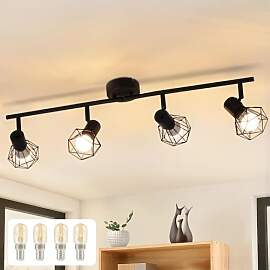 Glitzerlife Deckenstrahler 4 Flammig Deckenlampe