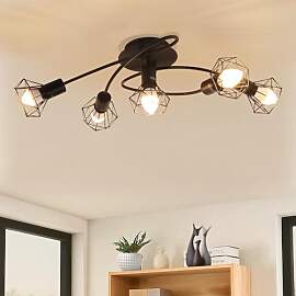 Glitzerlife LED Deckenleuchte E14 Deckenlampe