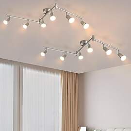 Glitzerlife LED Deckenstrahler 6 Flammig