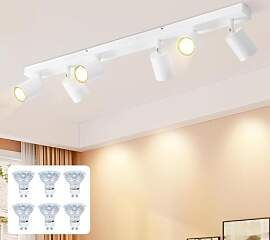 Glitzerlife LED Deckenstrahler 6 Flammig