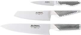 Global G-2538 Messer-Set 3-teilig - Cromova 18