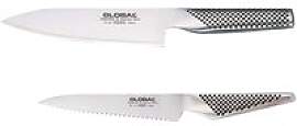 Global G-5814R Messer-Set 2-teilig - Cromova 18