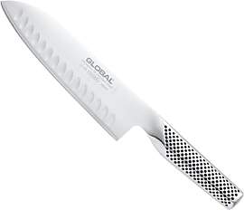 GLOBAL G-80 Santokumesser mit Kullenschliff – 18 