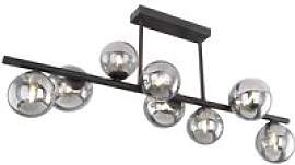 GLOBO Deckenleuchte RIHA 56133-9D schwarz Metall