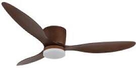 GLOBO Deckenventilator grau B/H/L: ca. 30,5x24x65