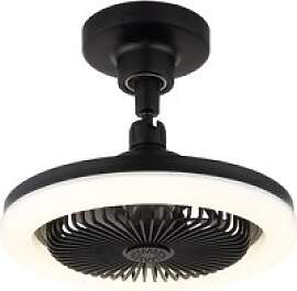GLOBO Deckenventilator Opal mattschwarz H/D: ca.