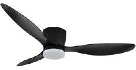 GLOBO Deckenventilator schwarz B/H/L: ca.