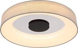 GLOBO LED-Deckenleuchte 48372-30 mattschwarz weiß 