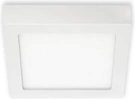 GLOBO LED-Deckenleuchte Fire weiß Metall B/H/T: