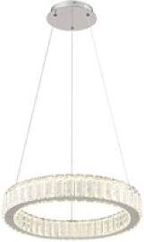 GLOBO Pendelleuchte Chrom Metall Acryl Chrom H/D: