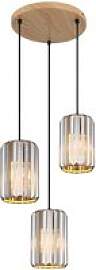 GLOBO Pendelleuchte RUN 30229346 Rauch braun