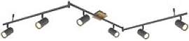 GLOBO Strahler 57910-6G Robby Graphit Metall