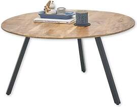 GLORIA Couchtisch Massivholz Mango rund -