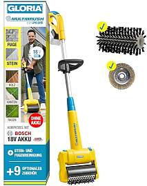 GLORIA MultiBrush li-on PLUS I Akku