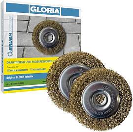 Gloria Stahldraht-Fugenbürste 2er Set |