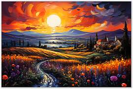 Glowing Horizons