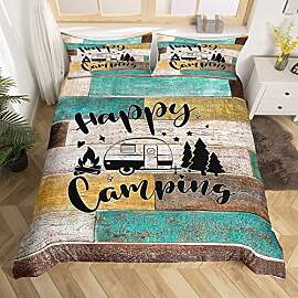 Glückliche Camping Auto Bettbezug Set S