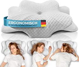 Glückstoff® Ergonomisches Kissen (für alle