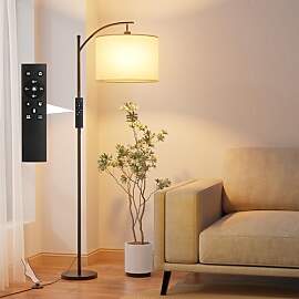 GLUROO Stehlampe Wohnzimmer mit Fernbedienung,