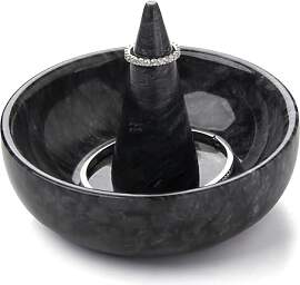 GMYIAK Marmor Ringhalter Schale Schmuck Ring
