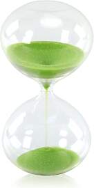GNEGNI LIFE Fluffige Bauchige Form Sanduhr –