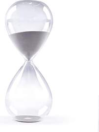 GNEGNI LIFE Sanduhr, 30 Minuten Sanduhr, Grauer