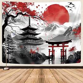 GOAOK Japanischer Anime-Wandteppich, coole