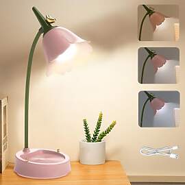 Gobesty Schreibtischlampe Kinder, Dimmbare