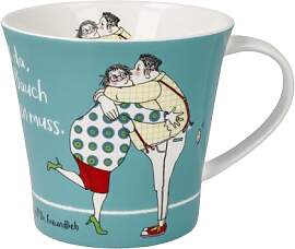 Goebel Kaffee- / Teetasse Freundlieb Zuhause