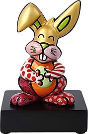 Goebel Pop Art Dekofigur, Porzellan, 14 cm, Orange