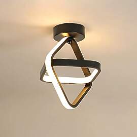 Goeco Deckenlampe Flur LED, Deckenleuchte 24W