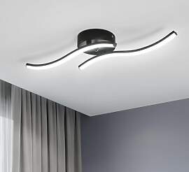 Goeco Modern LED Deckenleuchte, 12W 1300LM