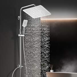 Görbach Edelstahl Duschsystem Duschset ohne