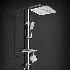 Görbach Regendusche Duschset ohne Armatur mit