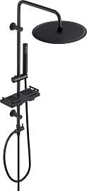 Görbach Regendusche Duschsystem mit Ablage,