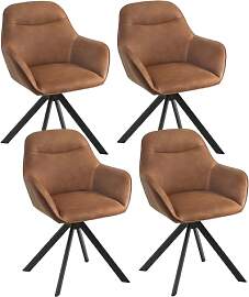 Goeurvant drehstuhl esszimmer 4er Set aus