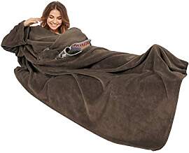 Gözze - Premium Kuscheldecke mit Ärmeln und