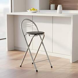 GOKHOMX Barhocker Klappbar und Stehhocker Klappbar 