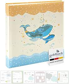 goldbuch 15 395 Babyalbum Blue Whale, Babybuch 30