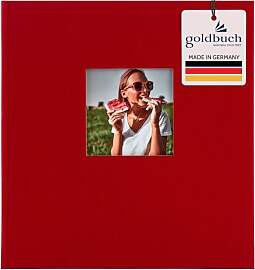 goldbuch 27984 Fotoalbum mit Fensterausschnitt,