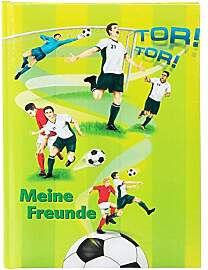 goldbuch 43 578 Freundebuch mit Fußballer,